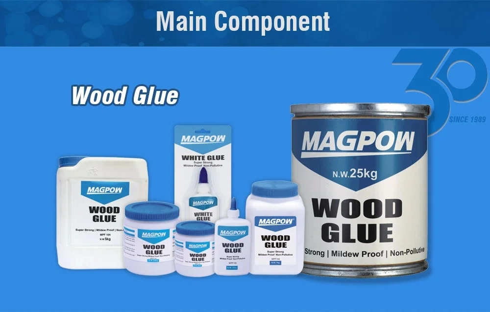 Wood Adhesive for Chair Joint and Repair Wood Processing, Cigarette and Bonding and Sizing of Fabric